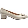 BIOECO 5632 1097 HEELED SHOE - LTGOLD